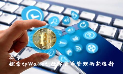 文章
探索tpWallet：数字货币管理的新选择