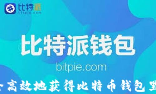 
怎样安全高效地获得比特币钱包里的资金？